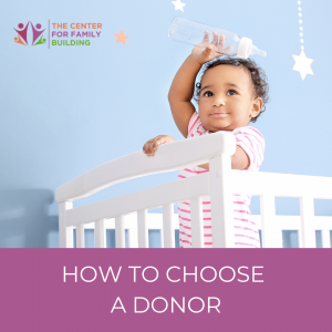 How to Choose a Donor